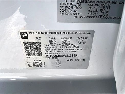 Used 2024 GMC Sierra 1500 SLT w/ SLT Premium Plus Package image 35