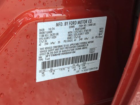 Certified 2024 Ford Maverick XLT FWD image 70