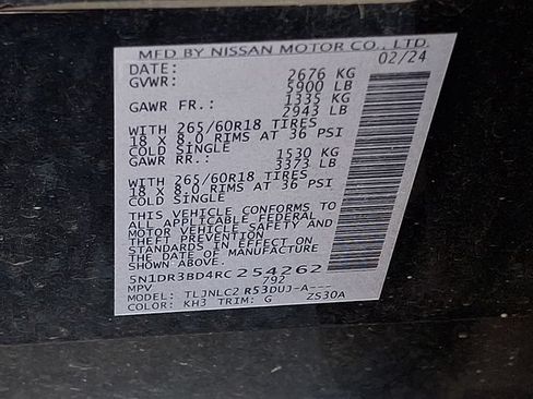 Used 2024 Nissan Pathfinder Rock Creek AWD/4WD image 21
