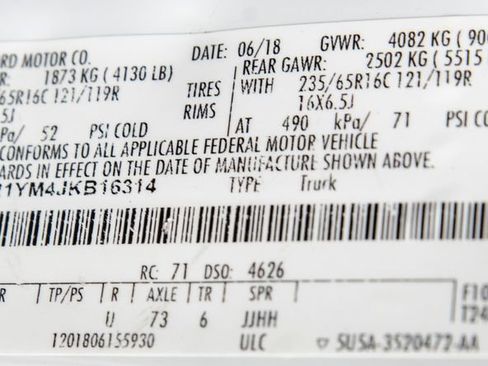 Used 2018 Ford Transit 250 130 Low Roof w/ Exterior Upgrade Package image 20