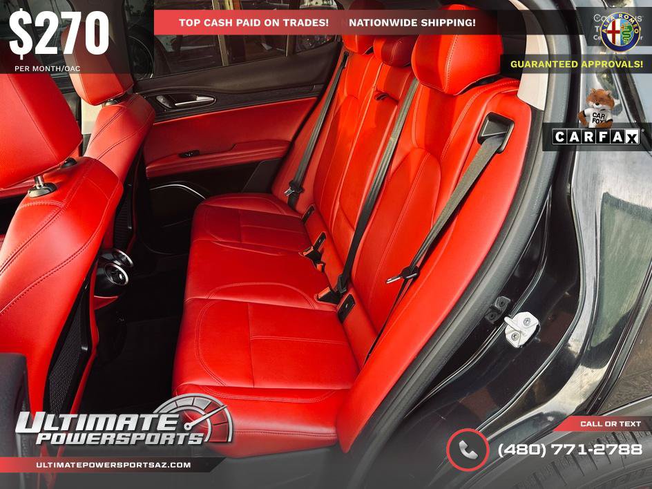 Used 2019 Alfa Romeo Stelvio AWD w/ Nero Edizione image 41
