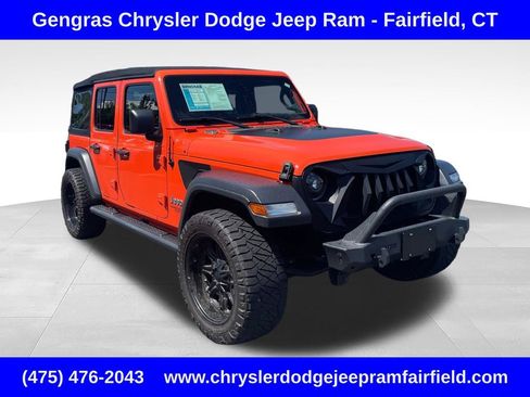 Used 2019 Jeep Wrangler Unlimited Sport S AWD/4WD image 1