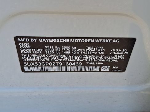 Used 2026 BMW X3 xDrive30i w/ Convenience Package AWD/4WD image 26
