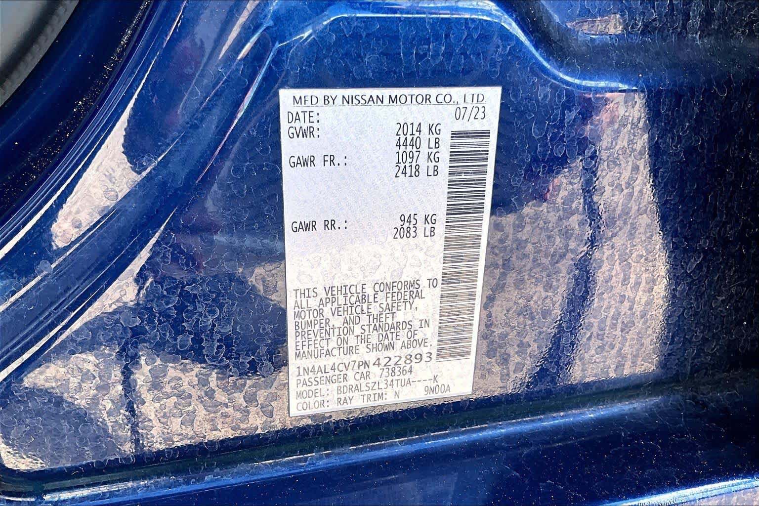Used 2023 Nissan Altima 2.0 SR FWD image 30