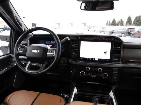 Used 2024 Ford F350 Platinum w/ Snow Plow Prep Package image 12