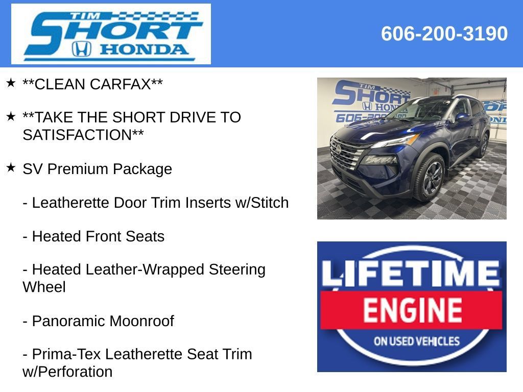 Used 2024 Nissan Rogue SV w/ SV Premium Package AWD/4WD image 5