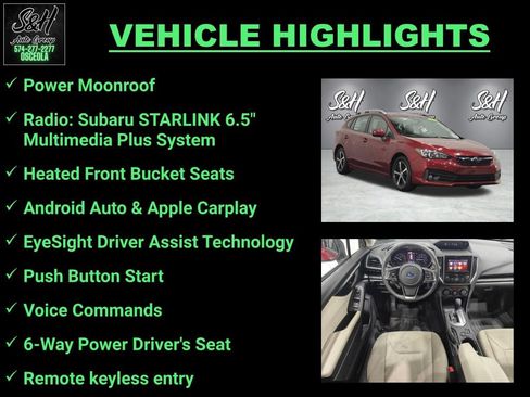Used 2023 Subaru Impreza 2.0i Premium AWD/4WD image 3