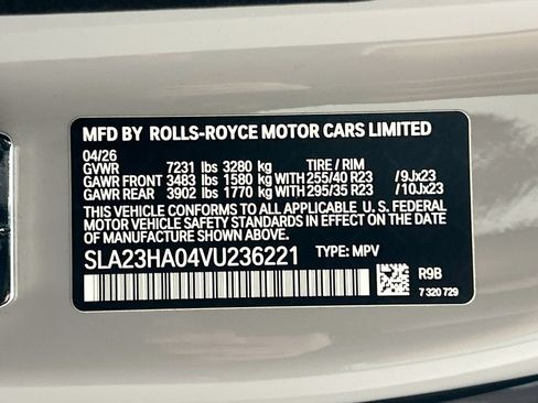 New 2026 Rolls-Royce Cullinan AWD/4WD image 34
