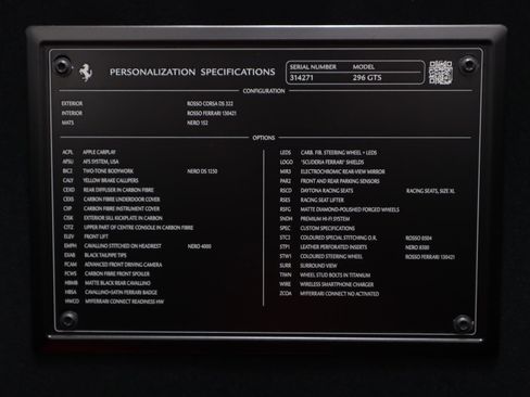 Used 2025 Ferrari 296 GTS image 23