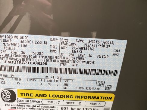 New 2026 Ford Expedition Tremor AWD/4WD image 28