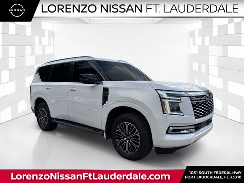 Certified 2025 Nissan Armada SL w/ Captain's Chari Seat Package RWD image 1