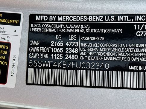 Used 2015 Mercedes-Benz C 300 4MATIC Sedan image 40