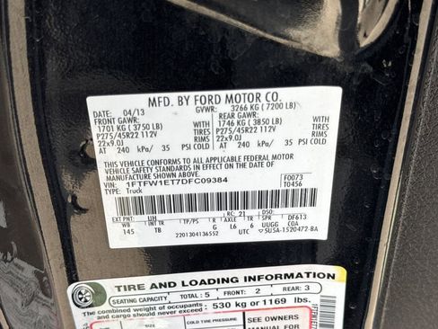 Used 2013 Ford F150 Limited AWD/4WD image 29