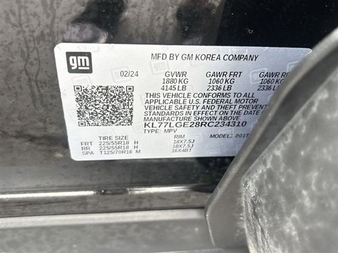 Certified 2024 Chevrolet Trax RS w/ Driver Confidence Package FWD image 31