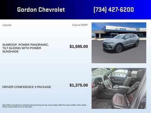 Used 2023 Chevrolet Blazer RS w/ Driver Confidence II Package FWD image 5