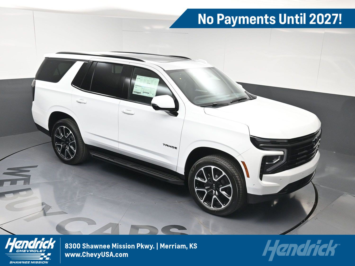 New 2026 Chevrolet Tahoe RST w/ RST Capability Package AWD/4WD image 1