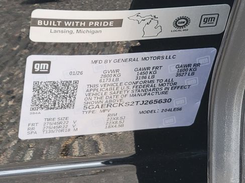 New 2026 Buick Enclave Avenir w/ Super Cruise Package FWD image 13