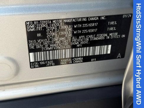 Used 2024 Toyota RAV4 XLE w/ Convenience Package AWD/4WD image 31