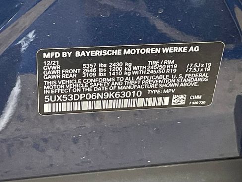 Used 2022 BMW X3 xDrive30i AWD/4WD image 35