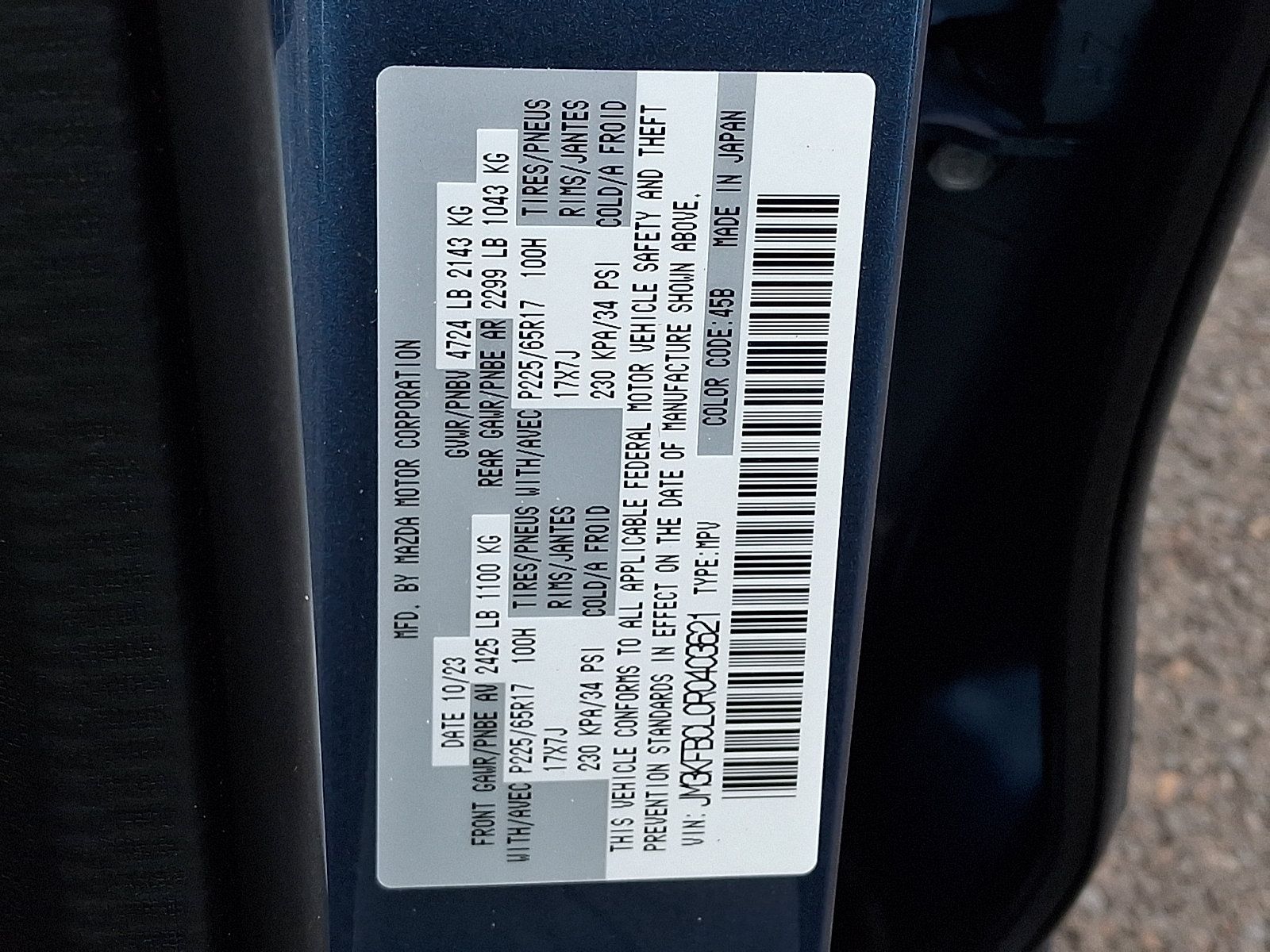 Certified 2024 MAZDA CX-5 AWD 2.5 S w/ Preferred Package image 30