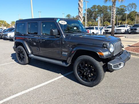 Used 2021 Jeep Wrangler Unlimited Sahara w/ Cold Weather Group image 2