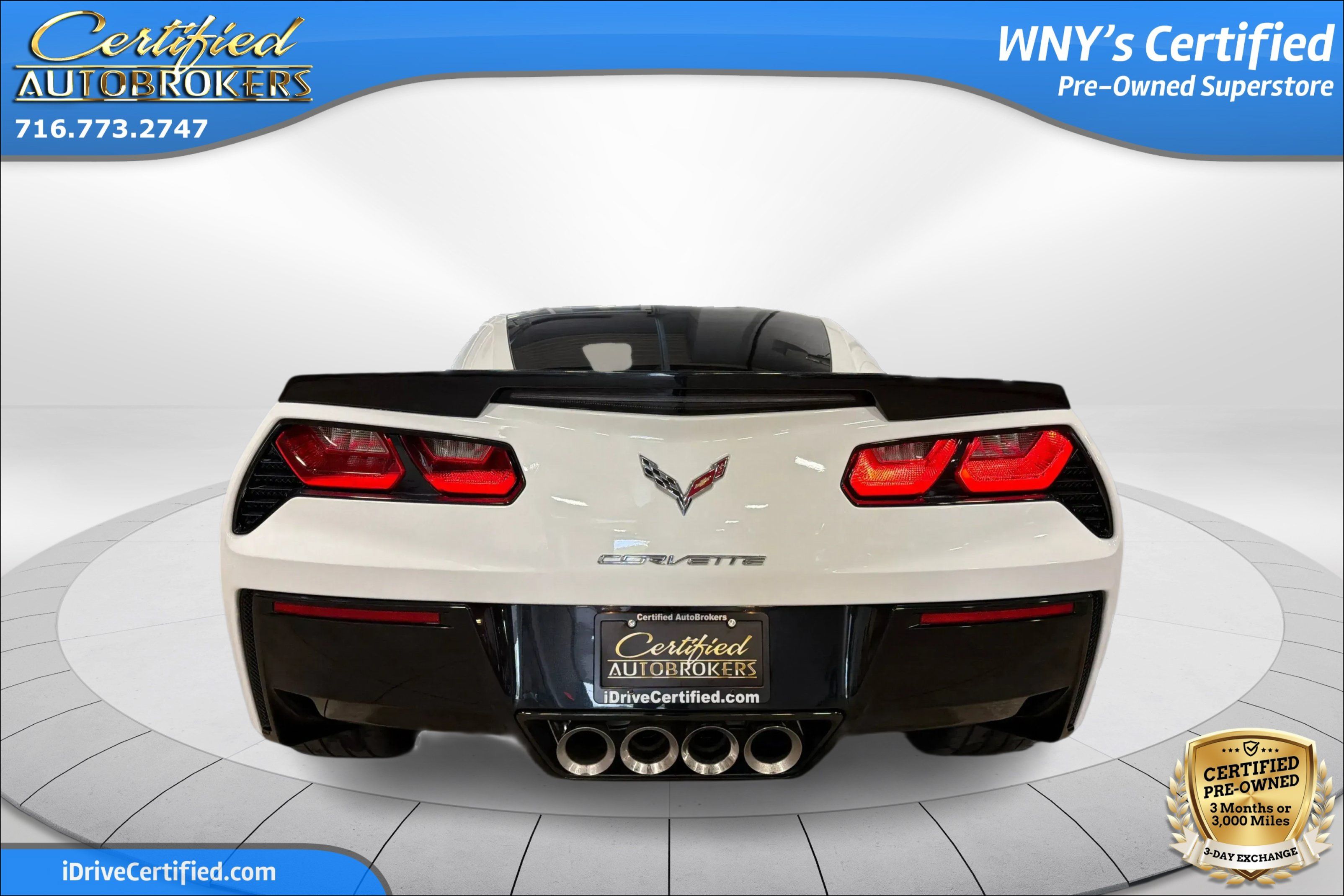 Used 2016 Chevrolet Corvette Stingray Coupe w/ 2LT Preferred Equipment Group RWD image 7