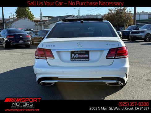 Used 2014 Mercedes-Benz E 550 4MATIC Sedan image 5