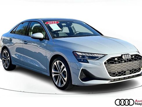 Certified 2025 Audi A3 2.0T Premium w/ Black Optic Package image 1