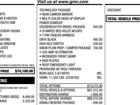 Certified 2025 GMC Sierra 2500 Denali w/ Denali Reserve Package image 2
