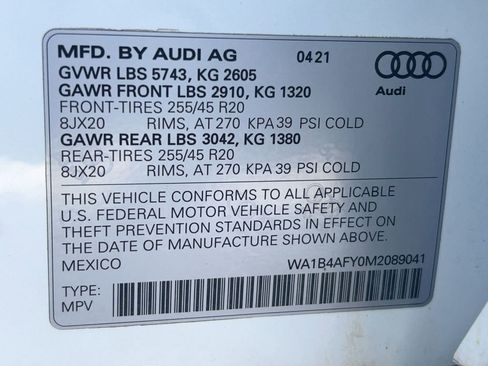 Used 2021 Audi SQ5 Premium Plus w/ Premium Plus Package image 20