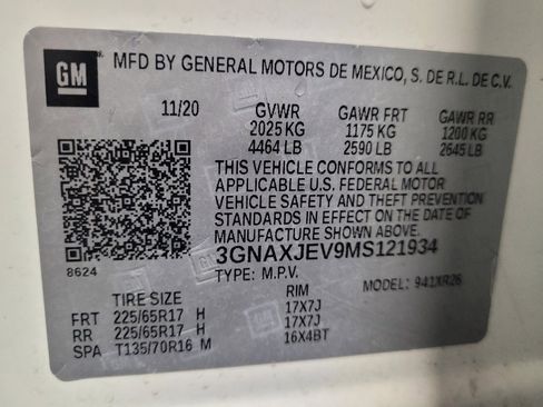 Used 2021 Chevrolet Equinox LT image 33