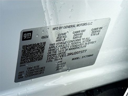 New 2024 Chevrolet Silverado EV W/T image 34