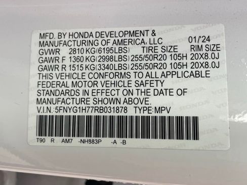 Used 2024 Honda Pilot Touring image 40