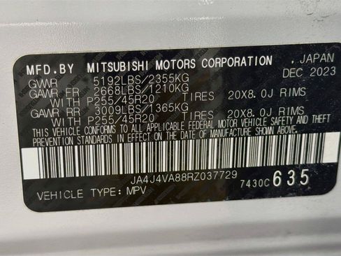 Used 2024 Mitsubishi Outlander SE AWD/4WD image 40