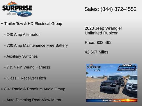 Used 2020 Jeep Wrangler Unlimited Rubicon AWD/4WD image 12