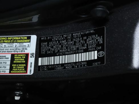 Certified 2024 Toyota Camry LE AWD/4WD image 20