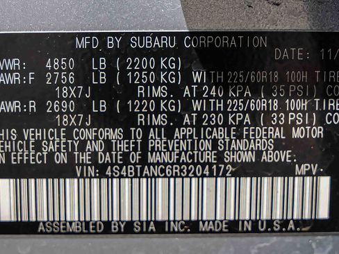 Used 2024 Subaru Outback Limited AWD/4WD image 27