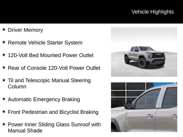 New 2026 GMC Canyon AT4 w/ Technology Plus Package AWD/4WD image 14