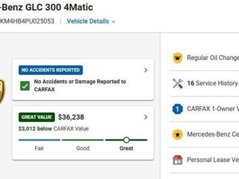 Used 2023 Mercedes-Benz GLC 300 4MATIC image 3