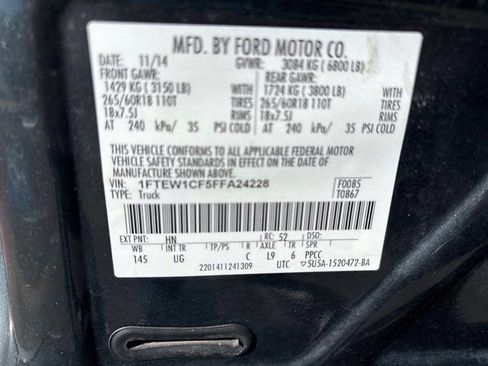 Used 2015 Ford F150 XLT w/ Equipment Group 301A Mid image 58