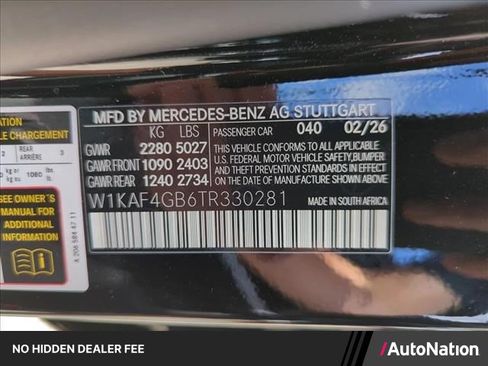 Certified 2026 Mercedes-Benz C 300 Sedan image 1