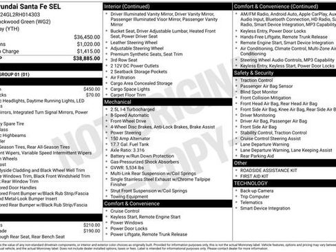Used 2024 Hyundai Santa Fe SEL FWD image 4