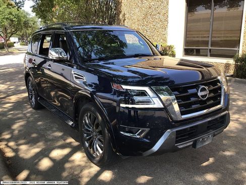 Used 2022 Nissan Armada Platinum w/ Captain's Chairs Package AWD/4WD image 4