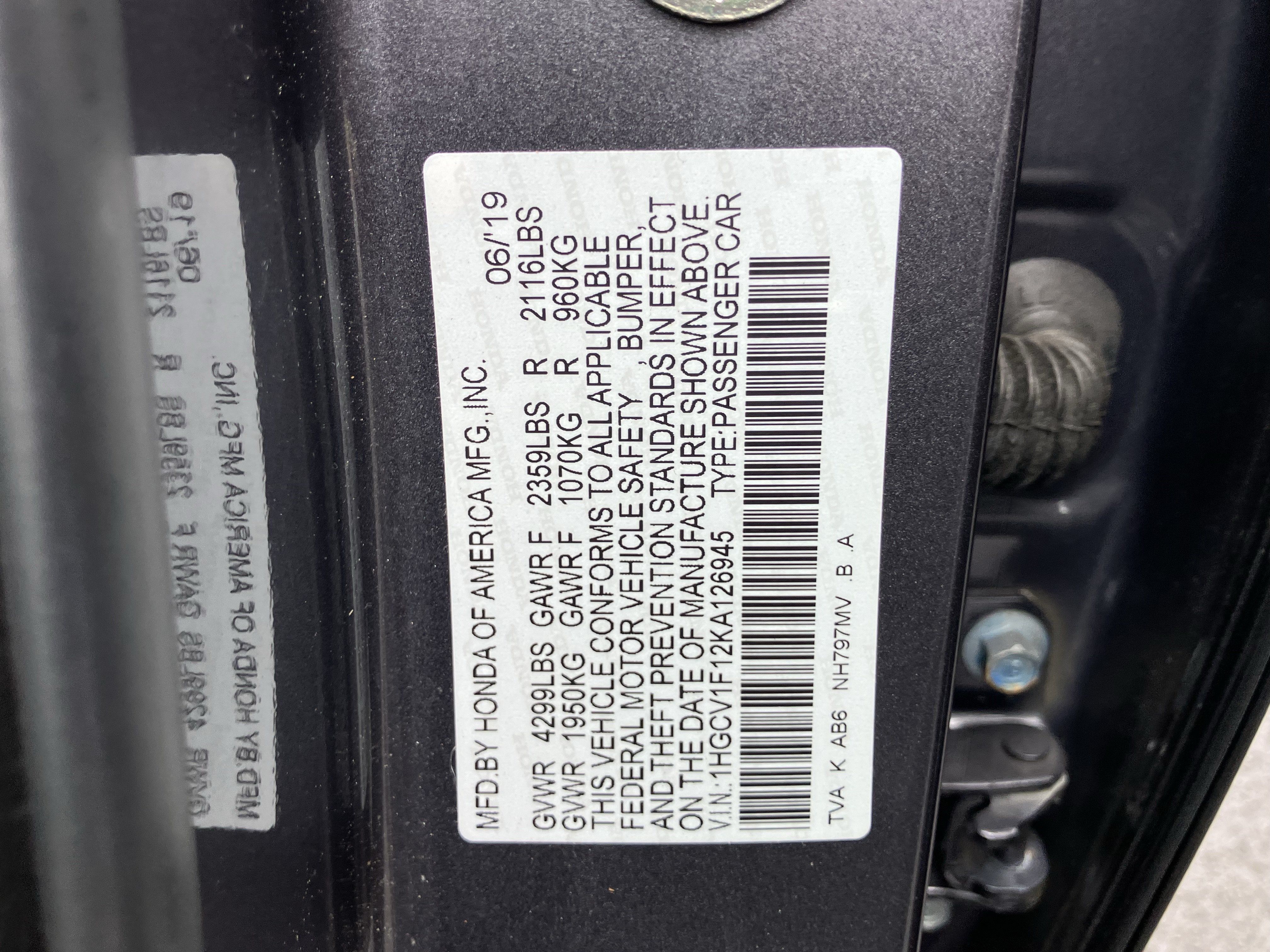 Used 2019 Honda Accord LX image 36