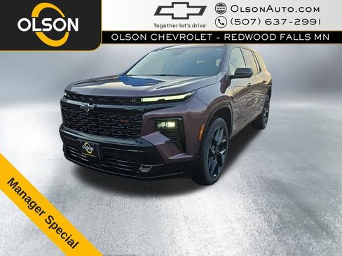 New 2026 Chevrolet Traverse RS image 1