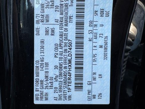 Used 2021 Ford Ranger XLT w/ Equipment Group 302A High AWD/4WD image 27