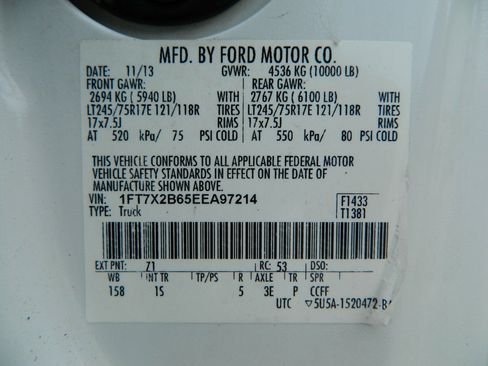 Used 2014 Ford F250 XL w/ Power Equipment Group AWD/4WD image 24