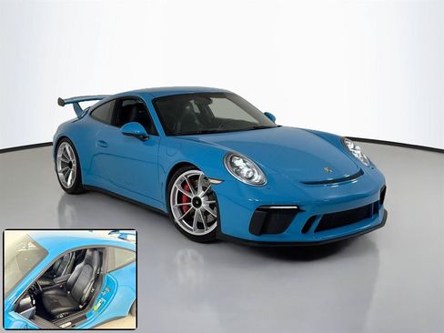 Used 2018 Porsche 911 GT3 w/ Sport Chrono Package RWD image 2