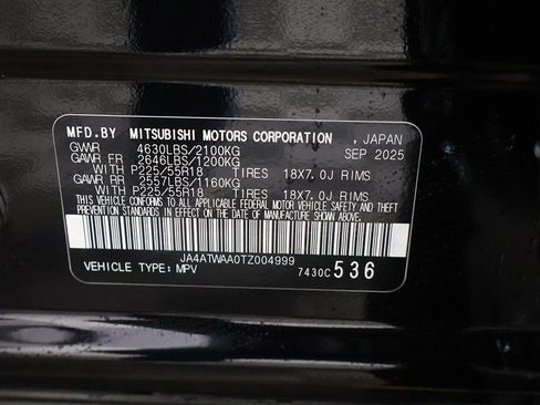 New 2026 Mitsubishi Eclipse Cross SEL AWD/4WD image 47