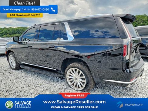 Used 2021 Cadillac Escalade ESV Luxury AWD/4WD image 3